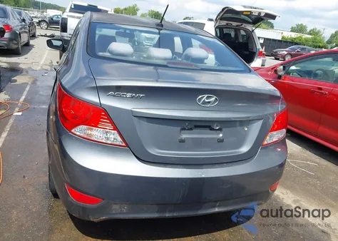 2012 Hyundai Accent Gls from USA, damaged, VIN KMHCT4AEXCU176987